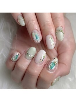 モモ(Momo)/ミントカラーニュアンス