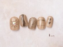 アイネイルズ 横浜EAST店(I-nails)/落書きハートネイル