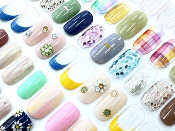 ネイルサロン クイール 小山店(NAIL SALON QUILL)の写真/【大人ネイル×トレンドデザイン】ハンド¥5500～&フット¥6600～ご用意しています♪当日のご予約もOK！