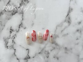 フラワーデザインネイル