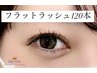 【フラットラッシュ120本】 ￥5000