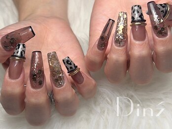 ディンズ(Din'z)の写真/【ストーンつけ放題メニューあり◎】もりもりキラキラネイルもOK☆持ち込みデザインもご相談ください♪