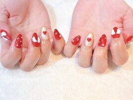 ◆red nail ¥7720