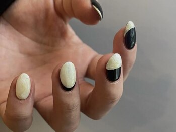 アイネイルズ 天神今泉店(I-nails)/【kanako】月の満ち欠けネイル