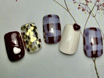 ネイルムード(Nail mood)/2月定額デザイン