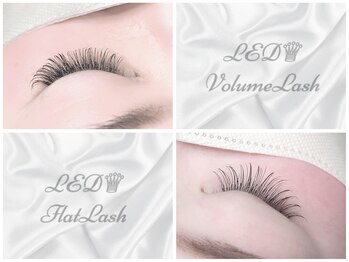 ルナリー(lunaly)/フラット・ボリューム比較