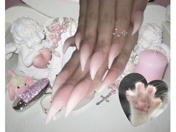 プリンセス(Princess)/猫爪ネイル12400円