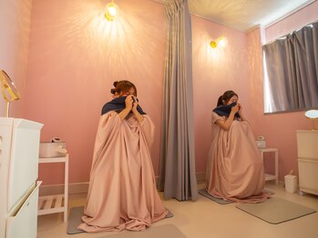 リワード(Reward.)の写真/【冷えや巡りの悪さ/更年期・妊活のお悩みに】よもぎ蒸しで身体を内側から温め巡りを整えるご褒美時間♪