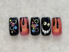 ハロウィンネイル