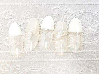 ティーエヌ 名古屋矢場町店/ヌーディーネイル￥5980