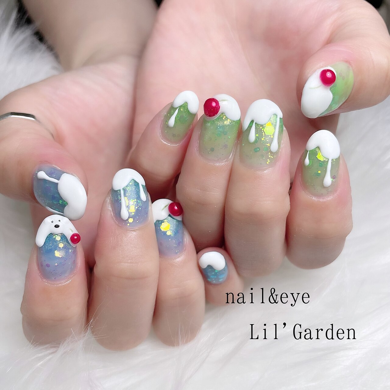 2026年冬トレンド】くまのネイルデザイン集｜人気順｜4ページ目