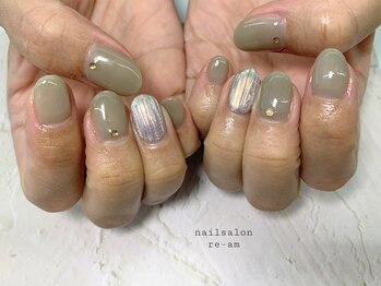 レアム(re-am)/定額ネイル/ジェルネイル/オフ