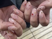 カラーズネイル エビス(Colors Nail Ebisu)/4月定額アートEmiri
