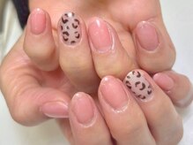 ユープラス(YU+)/アニマル柄ネイル