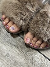 ネイルサロン ココロジー(COCOLOGY)/春ネイル　立体お花アート