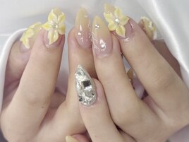 夏！イエロトレンドフラワー