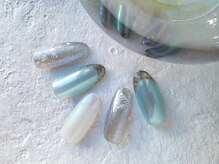 マイ ネイル 銀座店(Mai Nail)/ガラスフレンチ☆