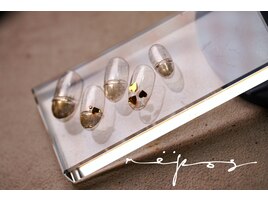 定価 ハート　ミラーネイル