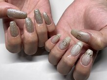 ネイルアンドアイラッシュサロン レア 錦糸町店(Lea)/アシメネイル