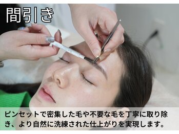 アオ 渋谷(ao.)/間引き