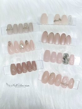 イリゼ(iriser)の写真/【完全個室】爪を守るフィルイン施術×豊富な定額デザインが魅力◆トレンドデザインも気軽に楽しめます.+