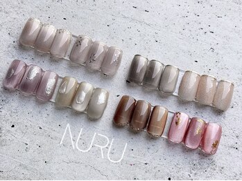 ヌル ネイル 堀江(NURU NAIL HORIE)の写真/マグネットネイルの品揃えに自信あり！シンプルなのにこだわりのある洗練された最旬デザインをご提供◎