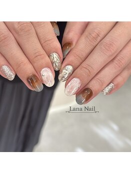 ラナネイル(Lana Nail)の写真/持ち込みデザインOK！上質パーツやカラーであなただけのデザインに♪事前LINE相談可