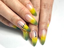 パダアット ヴァラネイル 天神南店(PADA at VALLANAIL)/ダブルカラー縦グラデーション