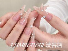 長さ出しワンカラーネイル