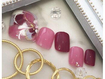 ネイルサロン リベルテ(Nailsalon LIBERTE)/フットジェル¥