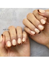 ネイルエース(Nail Ace)/べっ甲フレンチ