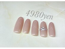 フェアリーヘア ニーナ(Fairy Hair Ni-na)/9月ネイル4980円／パラ5980円