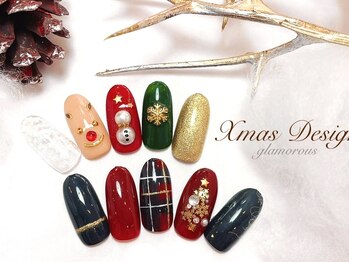 ネイルグラマラス 西新井店/《パラジェル》Xmas Design