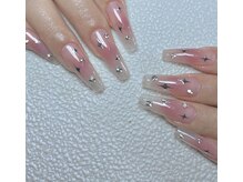 クイーンズビューティーサロン 新宿本店(Queen's beauty salon)/チップ長さだしやり放題