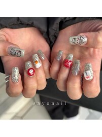 お正月ネイル