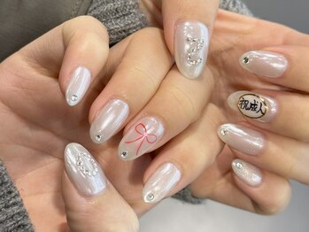 ブレスネイル(brace Nail)/成人式ネイル