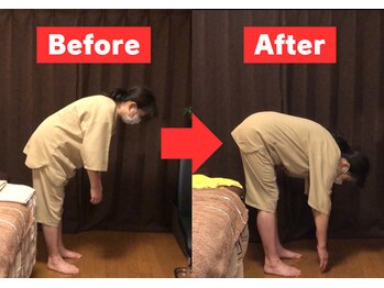 ココロとカラダをととのえる ゆらりら/1回でここまで変わる！＜1＞