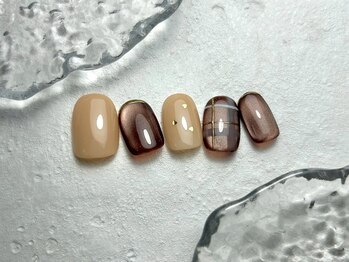 《パラジェル・フィルイン・マグネット》Nail Salon Raize都島駅前店【Hawaii館】/12月マンスリーデザイン【6000】