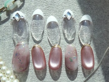 プラスネイル 北千住東口店(PLUS NAIL)の写真/【パラジェル取扱店】人気のニュアンスネイルがたくさん♪【北千住東口店★】