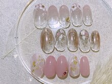 ウィスプ(WHISP)/クリアフラワーネイルパラジェル