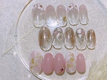 ウィスプ(WHISP)/クリアフラワーネイルパラジェル