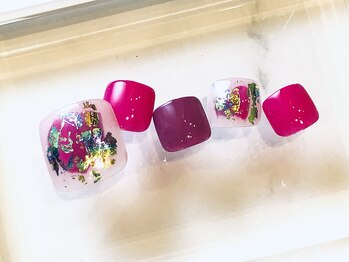 ツメトトノウ/フット☆ホイルアート