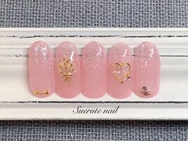 押し花×ハート ¥10000