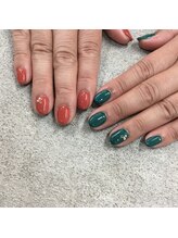 クレア(CLEA)/オレンジ×グリーン