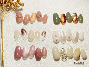 リンドゥネイル 上小田井店(Rindu Nail)/12月定額上品キレイ系