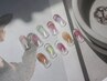 【Hand】マグネットネイル◆マグネット×チークネイル¥7500