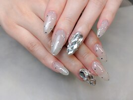 埋め尽くしネイル