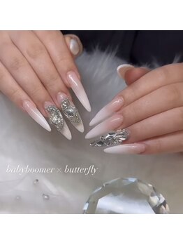 ジェルネイル長さだしフィルイン