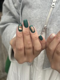 幾何学模様ネイル
