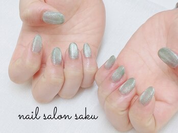 サク(saku)/マグネット/夏カラー